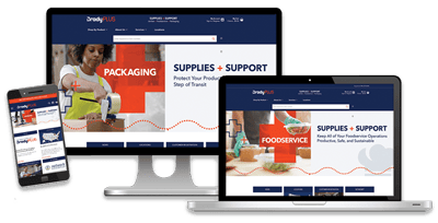 various types of devices showing BradyPLUS ecommerce platforms